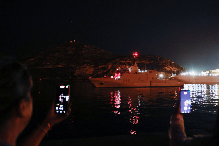 İspanya askeri gemisi insani müdahale için yola çıkıyor