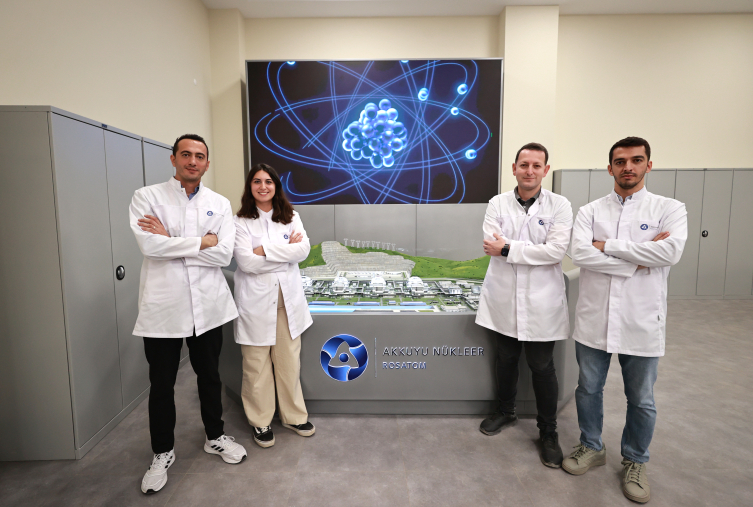 Akkuyu NGS'de 319 Türk mühendis: Hedef Türkiye'yi nükleer enerji yarışına dahil etmek