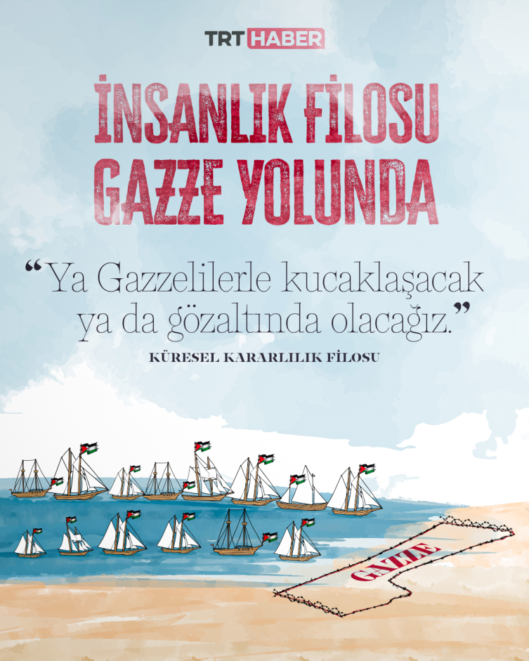 c4b0nsanlik20fc4b0losu20gazze20yolunda Küresel Kararlılık Filosu Gazze yolunda