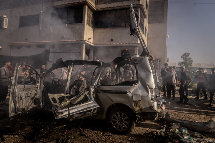 Katil İsrail ordusunun, Gazze Şeridi'ne düzenlediği saldırılarda 21 Filistinli hayatını kaybetti