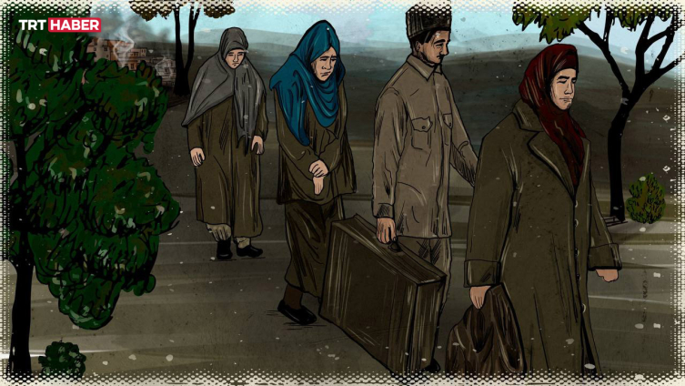 karac3a7ay20malkar20sc3bcrgc3bcnc3bc Karaçay-Malkar Türkleri 2 Kasım 1943’te vatanlarından koparıldı